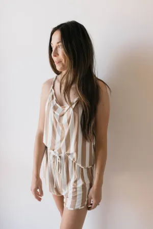 Cami Women's Bamboo Set | Kal Stripe