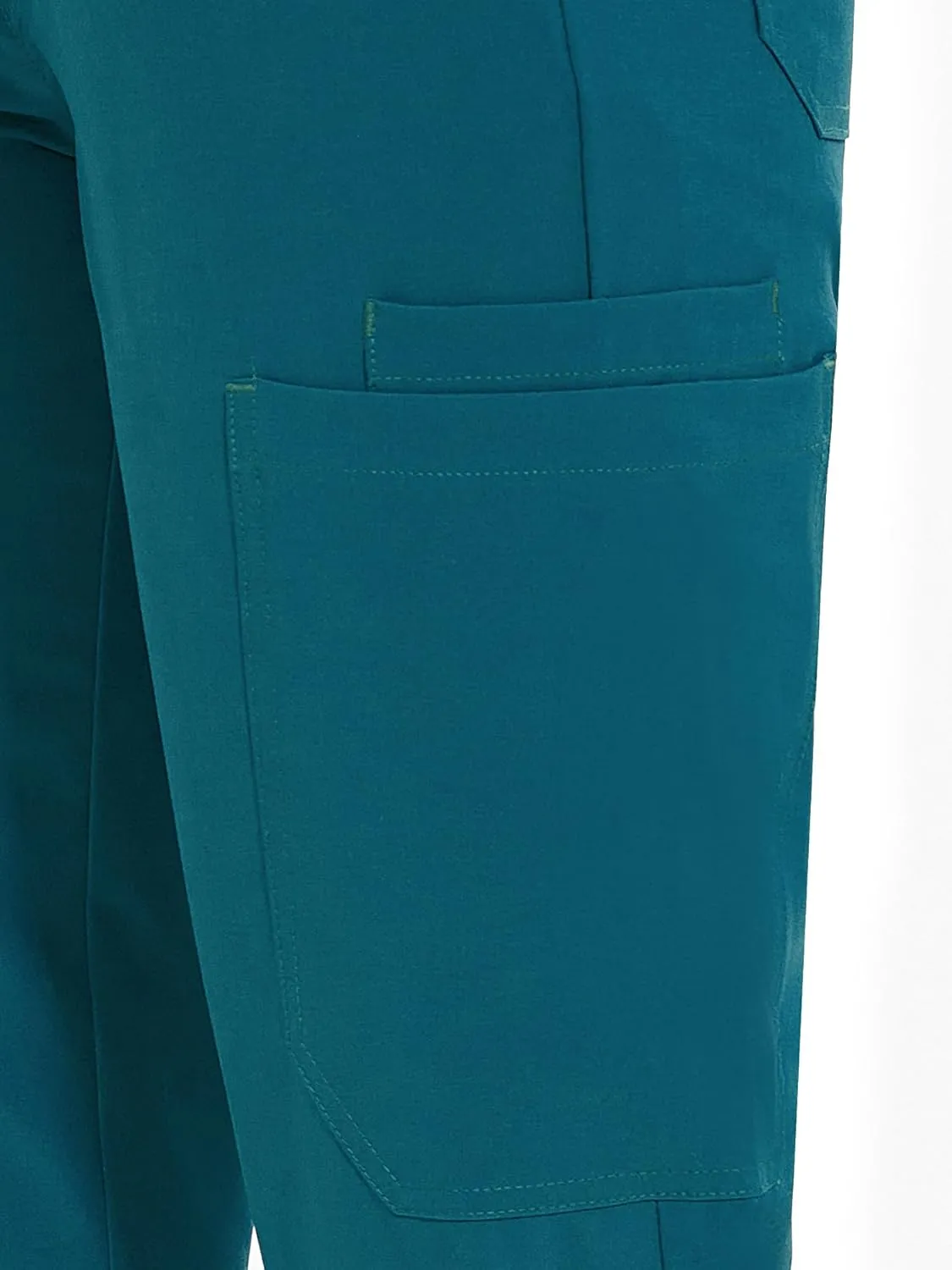 COZYFIT Scrubs for Men - 4 Pockets V-Neck Scrub Top and 7 Pockets Jogger Pants Mens Scrubs Set