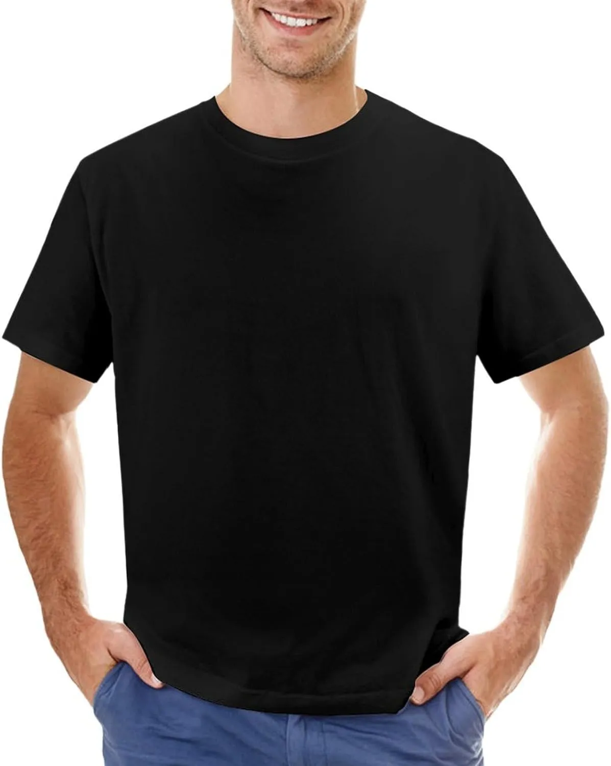 Custom T-Shirts - Personalized Unisex Crewneck Tee Shirt - Customize Your Image, Text & Photo - Men Women Adult