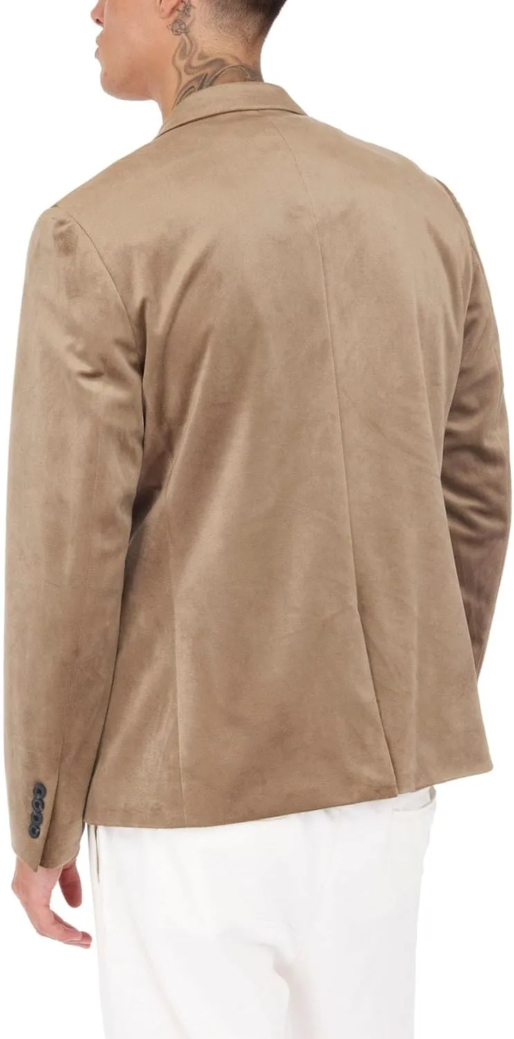 GUESS Men's Fulham Velvet Blazer