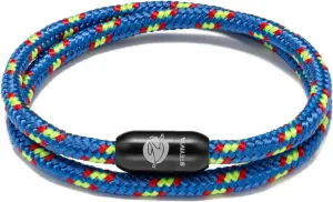 Handmade Nautical Rope Bracelet for Men Sunproof Colorfast Surfer Braided Paracord Bracelet Unique Choice for Men, Women & Couples