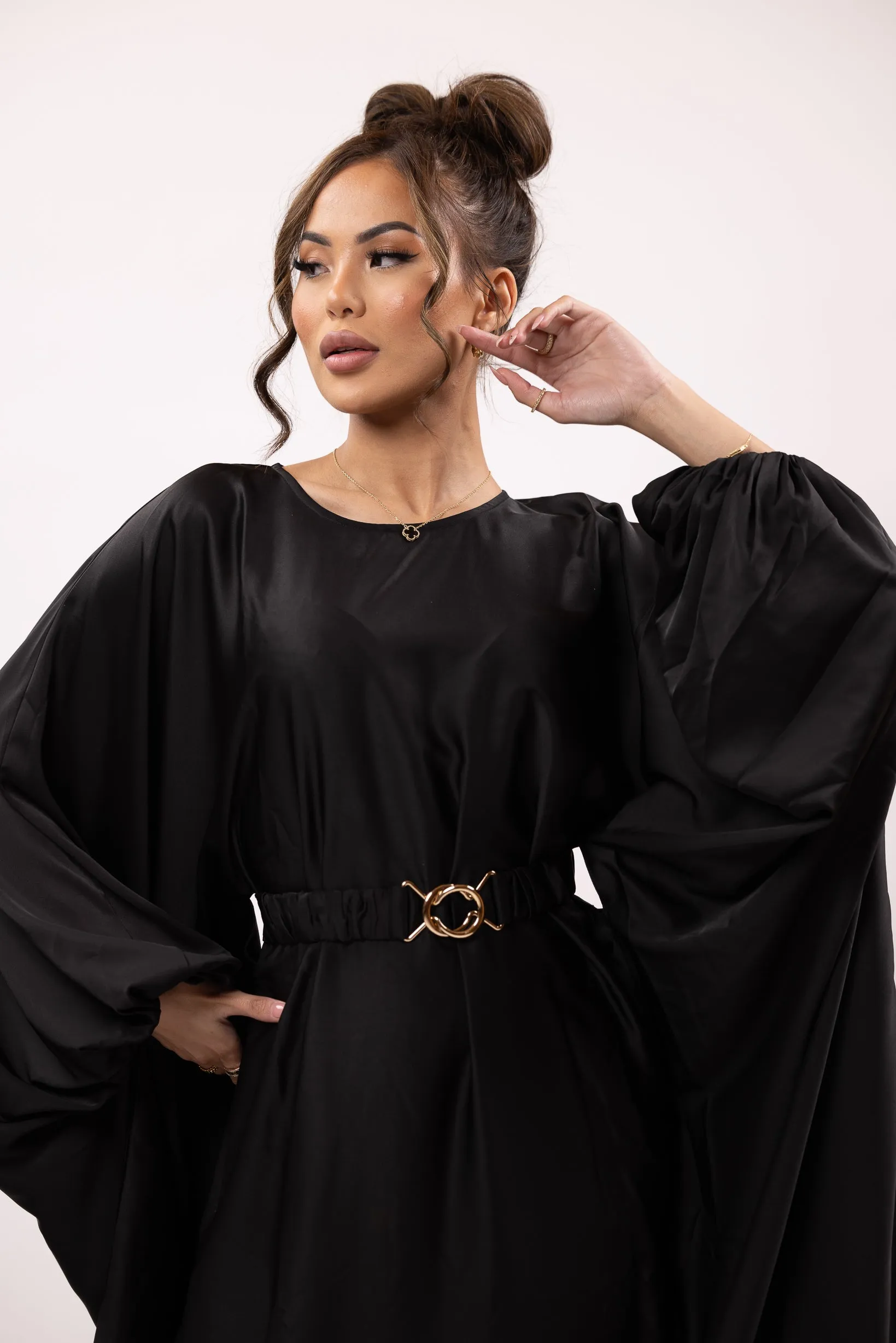 Mae Satin Kaftan