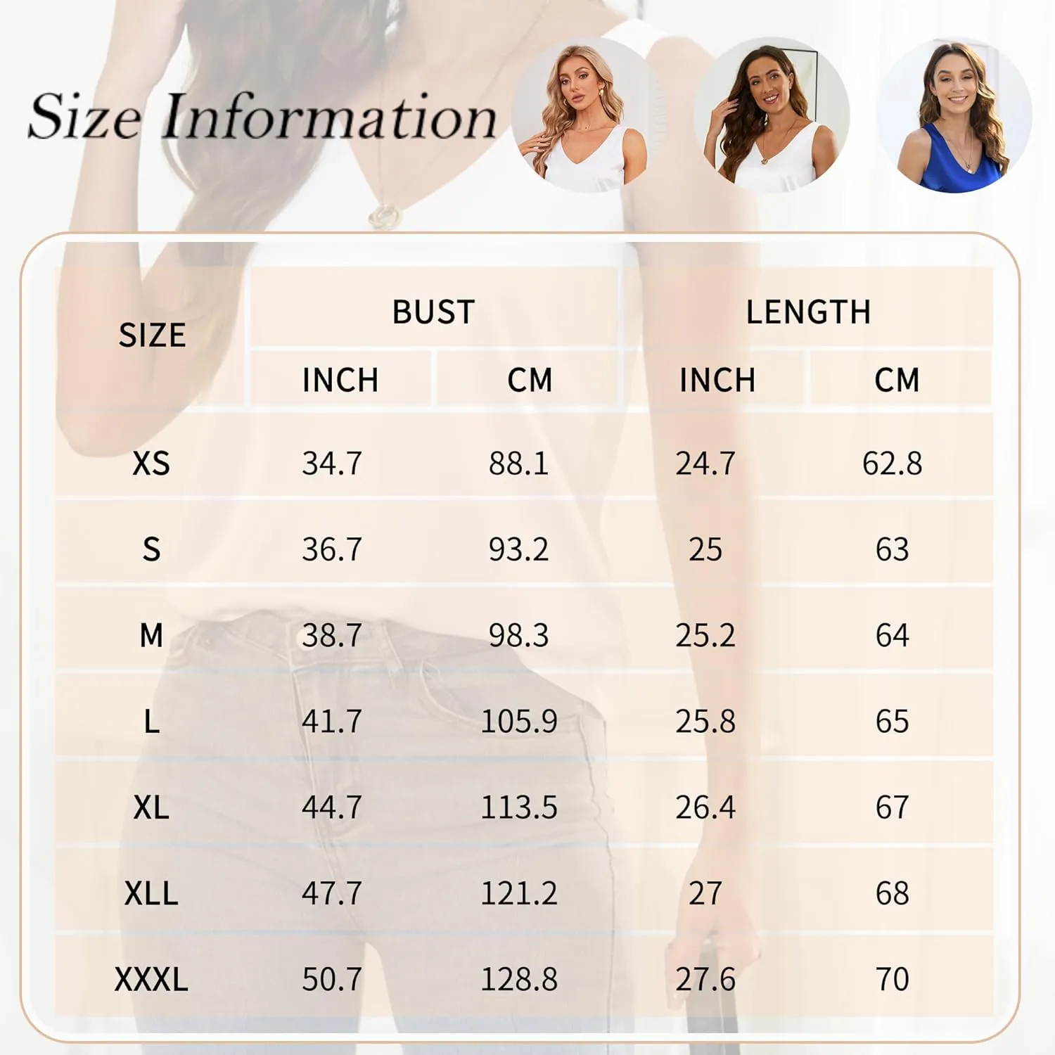 Mawor Summer Satin Tank Tops for Women Business Cami Camisole Blouses Shirts